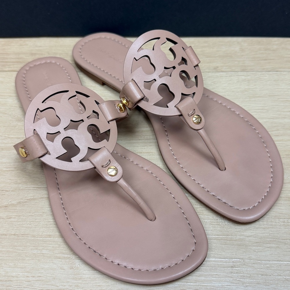 Tory Burch Miller Sandal light sand, SIZE 9 1/2